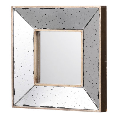 12" X Silver Bedroom Wall Decorative Accent Mirror - Fits Living Room, Entryway, Office, Hallway Clear Reflection, Timeless Style Goes Well With Enhan