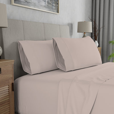 100% Cotton 300TC Ultra-Soft & Silky Wrinkle-Resistant Pillowcases