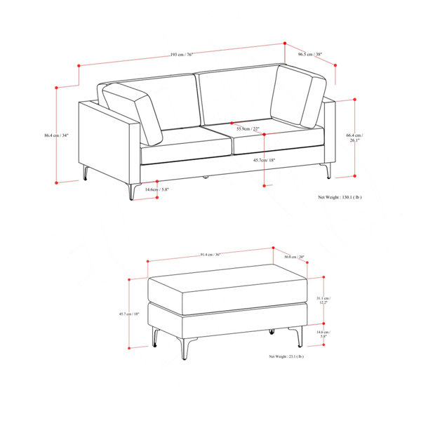 Dimensions du produit