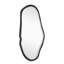 Miroir mural moderne noir l 31,9 po