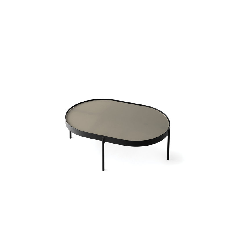 Norm Architects Coffee Table, 9.8" H x 29.5" L x 23.4" W, Beige