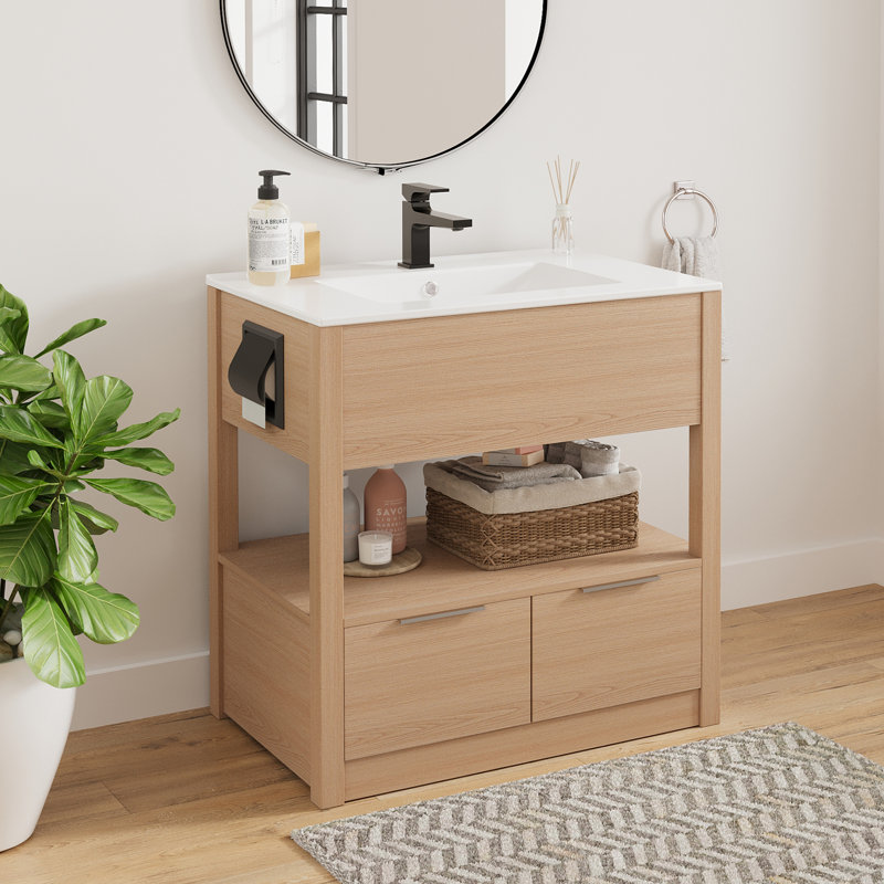 Meuble-lavabo 30 po sans comptoir