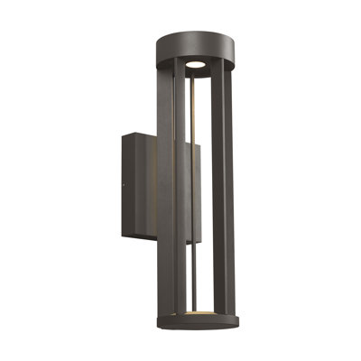 Turbo LED Outdoor Armed Sconce