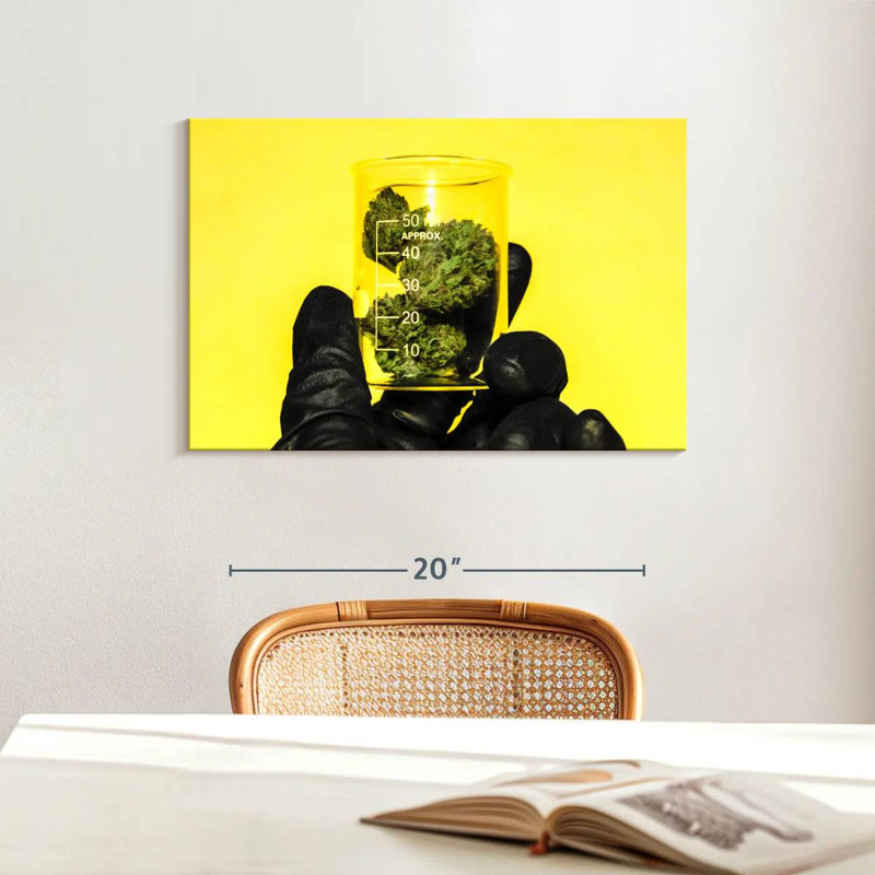 Senne Marijuana Laboratory, 16" H x 24" W