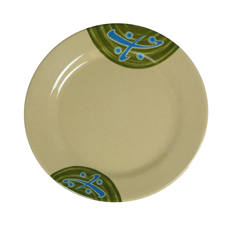 Japanese Round Melamine Dinner Plate