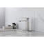Robinet de salle de bain à cascade, robinet de meuble-lavabo à poignée simple blanc-121292203