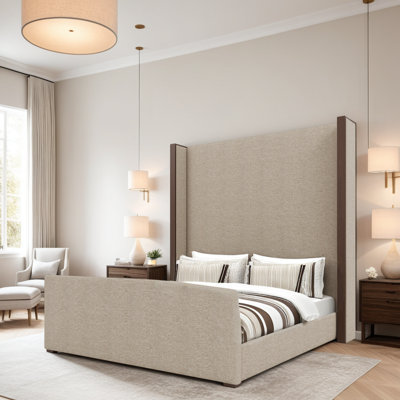 Irenne Luxe Footboard High Bed