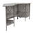 Cast Alumnim Weave Pattern Party Bar Table