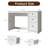 47" W Executive Desk With Drawer
