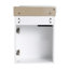 46 16.8'' Wall Mounted Single Bathroom Vanity Base Only-101092053