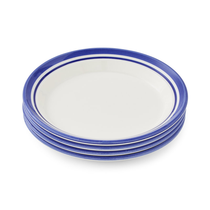 Portmeirion, Potters Stripe - Side Plates, Blue