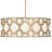 Carter 6 - Light Shaded Drum Chandelier