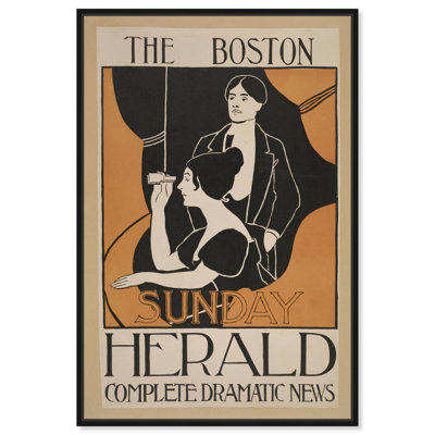 «Sunday Herald 1893», reproduction d'art sur toile par Art Remedy