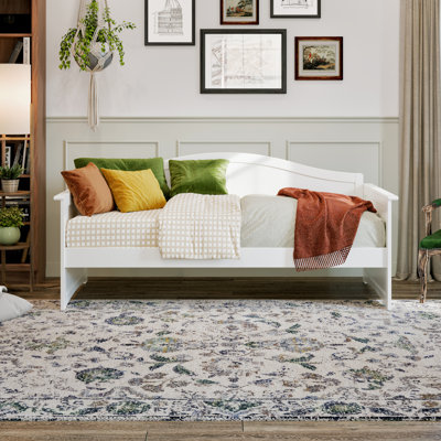 Lit de jour simple en bois massif Amalya
