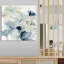 «Indigo Ginkgo I» par Carol Robinson - peinture à cadre unique-89017830-89017834