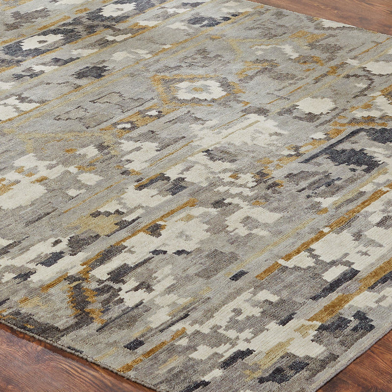 Mesa Mirage Hand Knotted Area Rug, Rectangle 9' x 12'