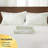4PC Queen Size Deep Pocket Sheet Set - 100% Organic Cotton Fit 16" Mattress, Breathable  Soft Luxury Hotel Style Bedding,  Gift -124408649