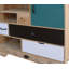 Petekar 180cm H x 90cm W Wood Standard Bookcase