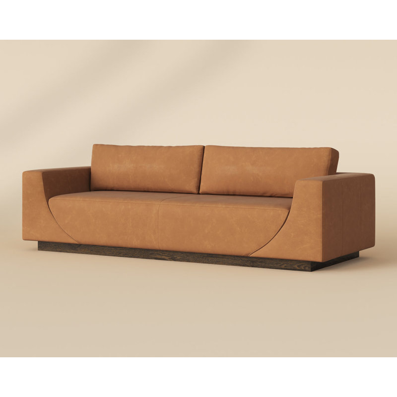 Anakin Sofa, Dark Brown, Tuscany Cognac