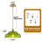 1-Light Single Novelty Glass Pendant-1586963914