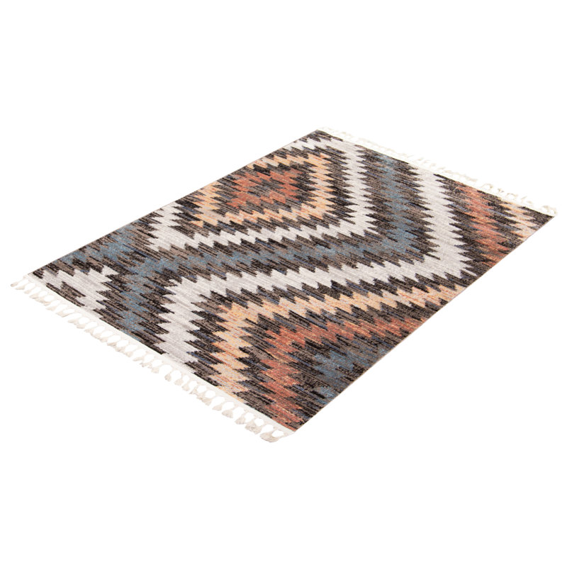 Abdul-Rahim Chevron Indoor Rug, Rectangle 5'2" x 7'5"