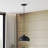 Aaranyan 1 Light Black Pendant-2103114768
