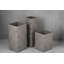 Vase en métal gris fer tissé-1560034916