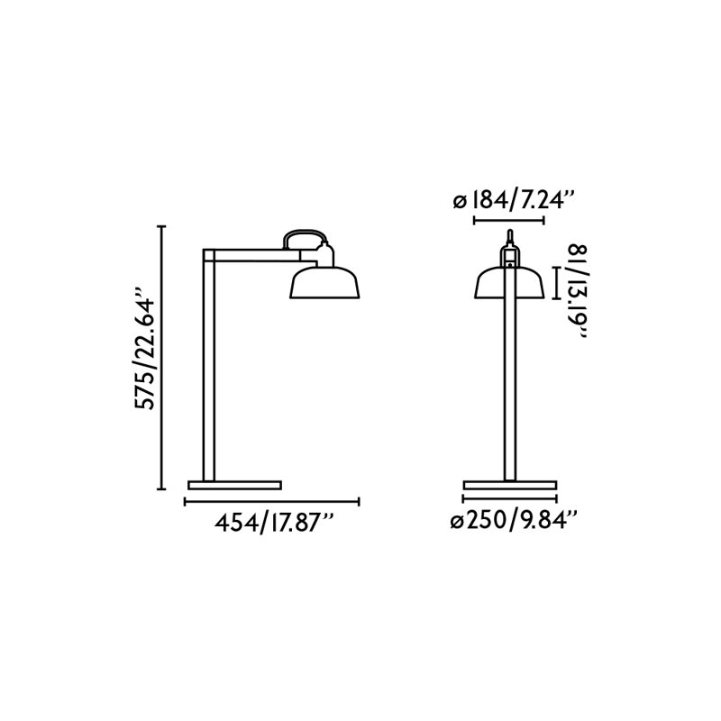 Tatawin Table Lamp, White