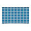 Tapis à carreaux bleu-53650826