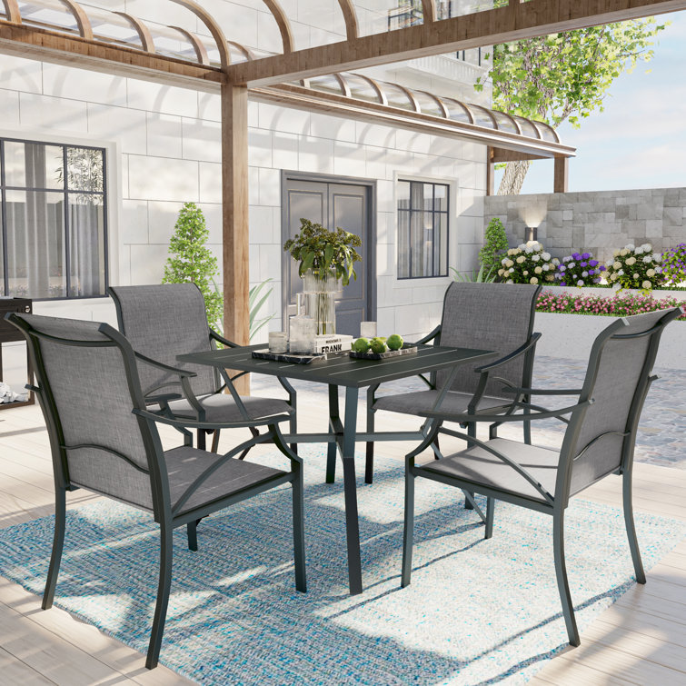 Onoria Square 4 - Person 74.2" Long Dining Set