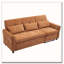 Canapé-lit escamotable en tissu 82 po Chenille-1069228963