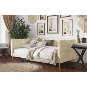 Mallie Twin Daybed Beige