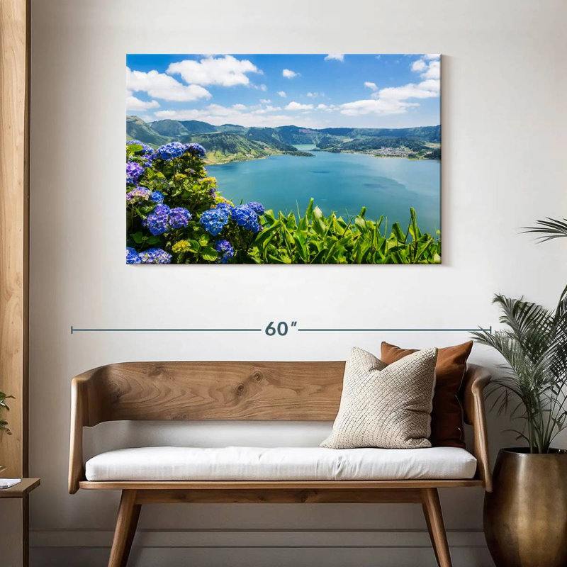 Alvord Sete Cidades Lakes, 30'' H x 45'' W