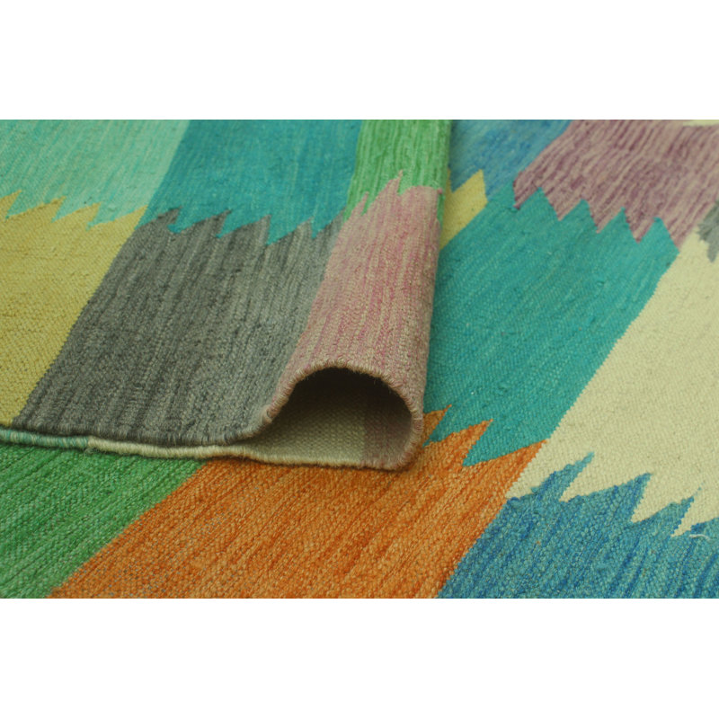 Breanca Wool Striped Indoor Rug