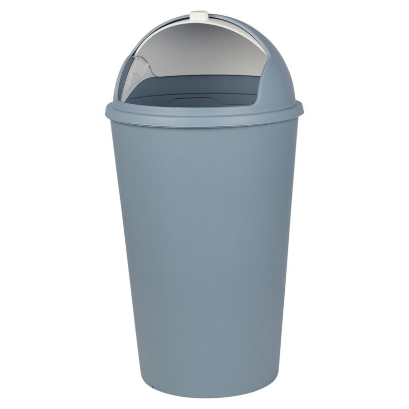 Eduarte Metal Swing Top Kitchen Trash Can - 25L