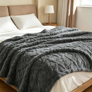 Lightweight and Soft All-Season Throw Blanket, for Chair, Sofa, and Bed