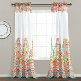 Clara Polyester Sheer Curtain Pair
