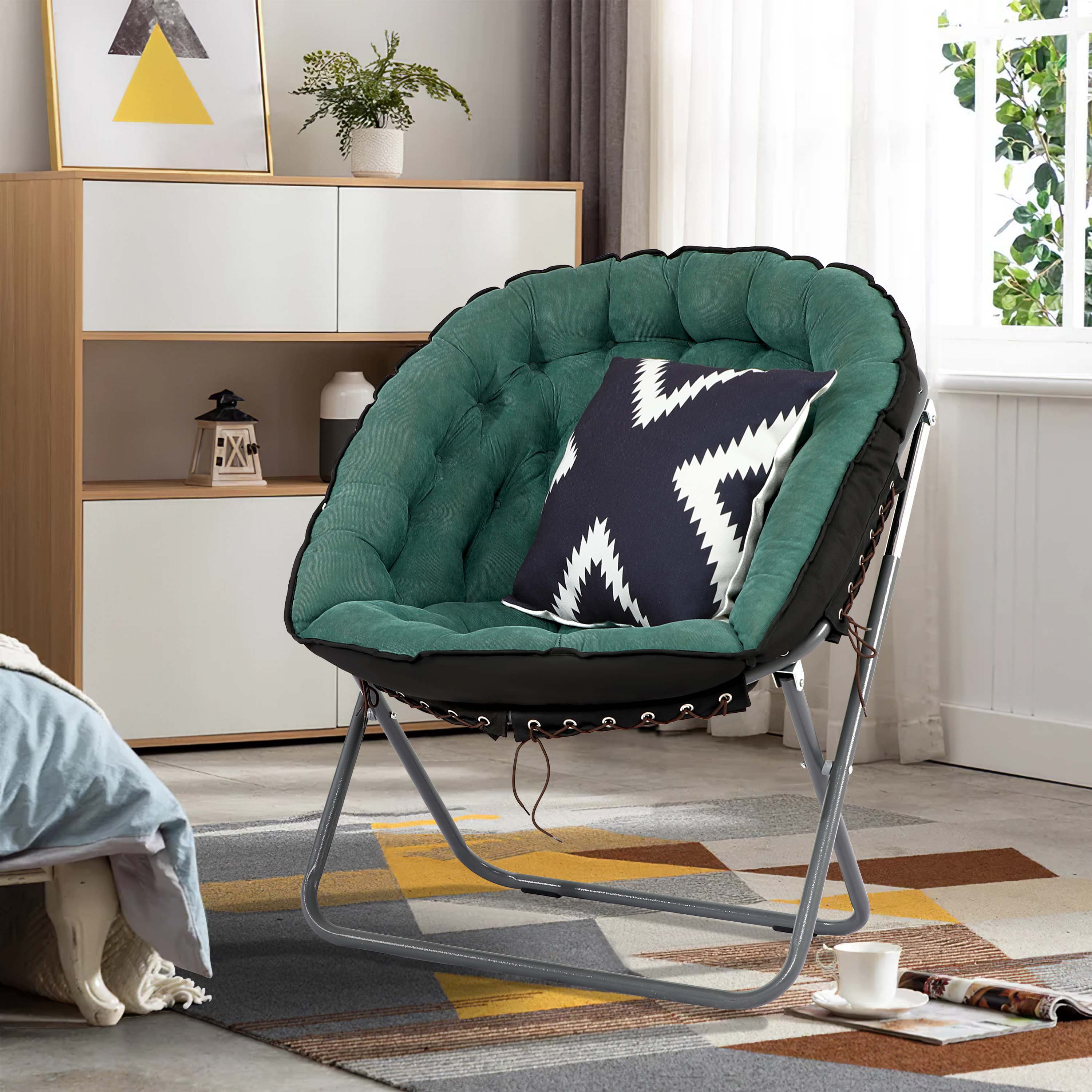 Folding papasan best sale chair