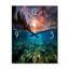 Horloge murale moderne sous le soleil sous l'eau-2037976106