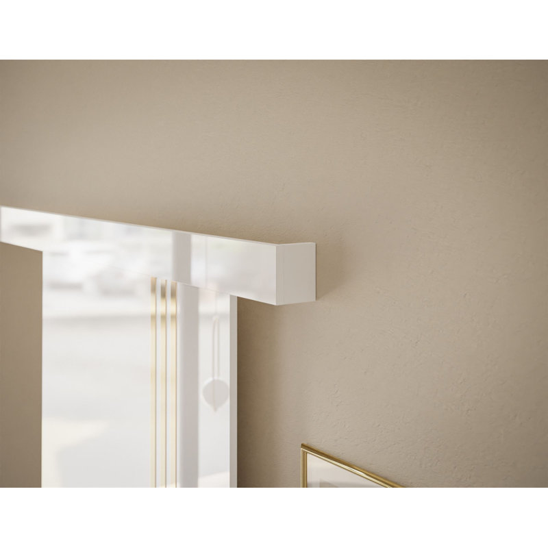 Deanna Sliding Door, High Gloss White
