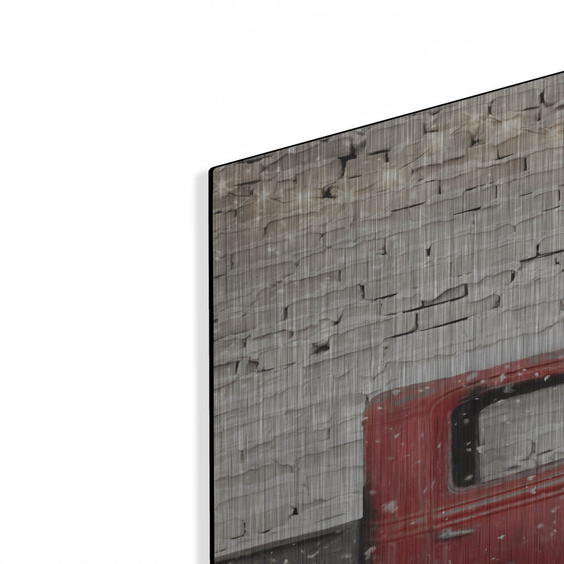"Stationnement d'hiver" par Lori Deiter, H 24 po x l 36 po