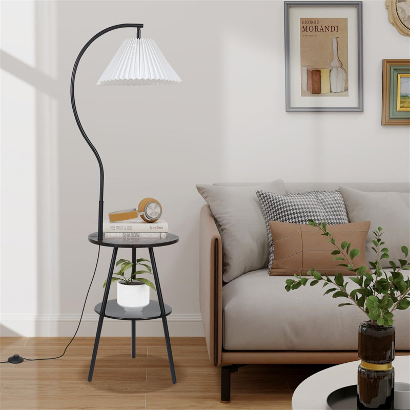 Tray Table Floor Lamp