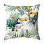 Indoor / Outdoor Floral Square Cushion Cover