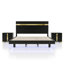 Ensemble de chambre avec lit plateforme 3 pièces Clemson-752605988-752605990-766987125