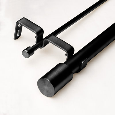 Totham Adjustable 1'' Double Curtain Rod