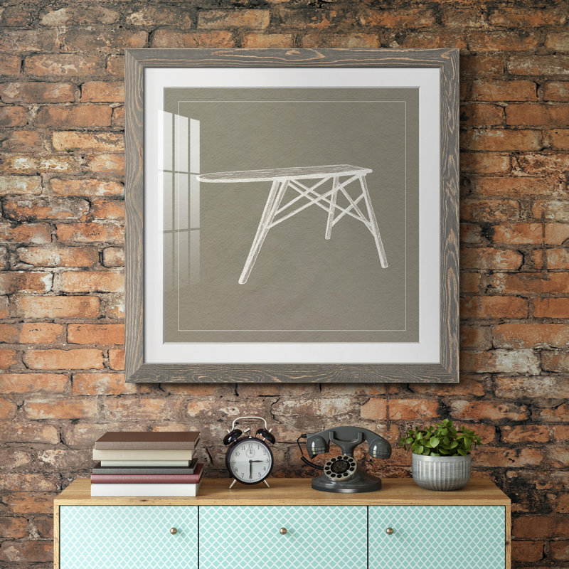 Laundry Laundry VII-Premium, reproduction encadrée - prête à être suspendue, H 20 po x l 20 po x P 1,5 po, Encadré gris