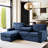Quorra Sullivan 3 - Piece Upholstered Sectional