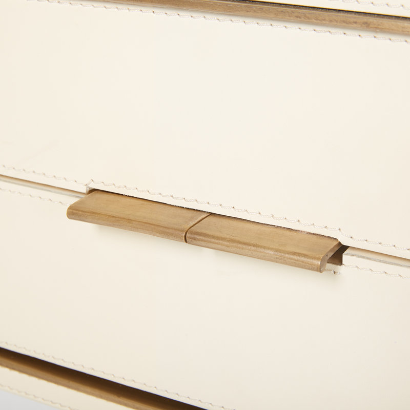 Hunter End Table, Ivory