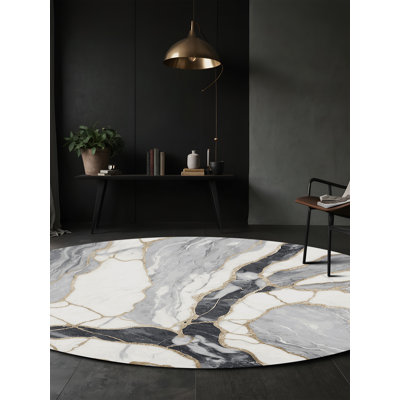 Tapis brun lavable à la machine