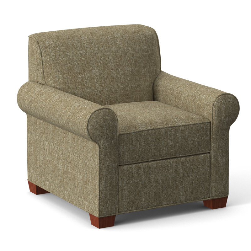 Finn Upholstered Armchair, BM Cherry, Connelly Wren